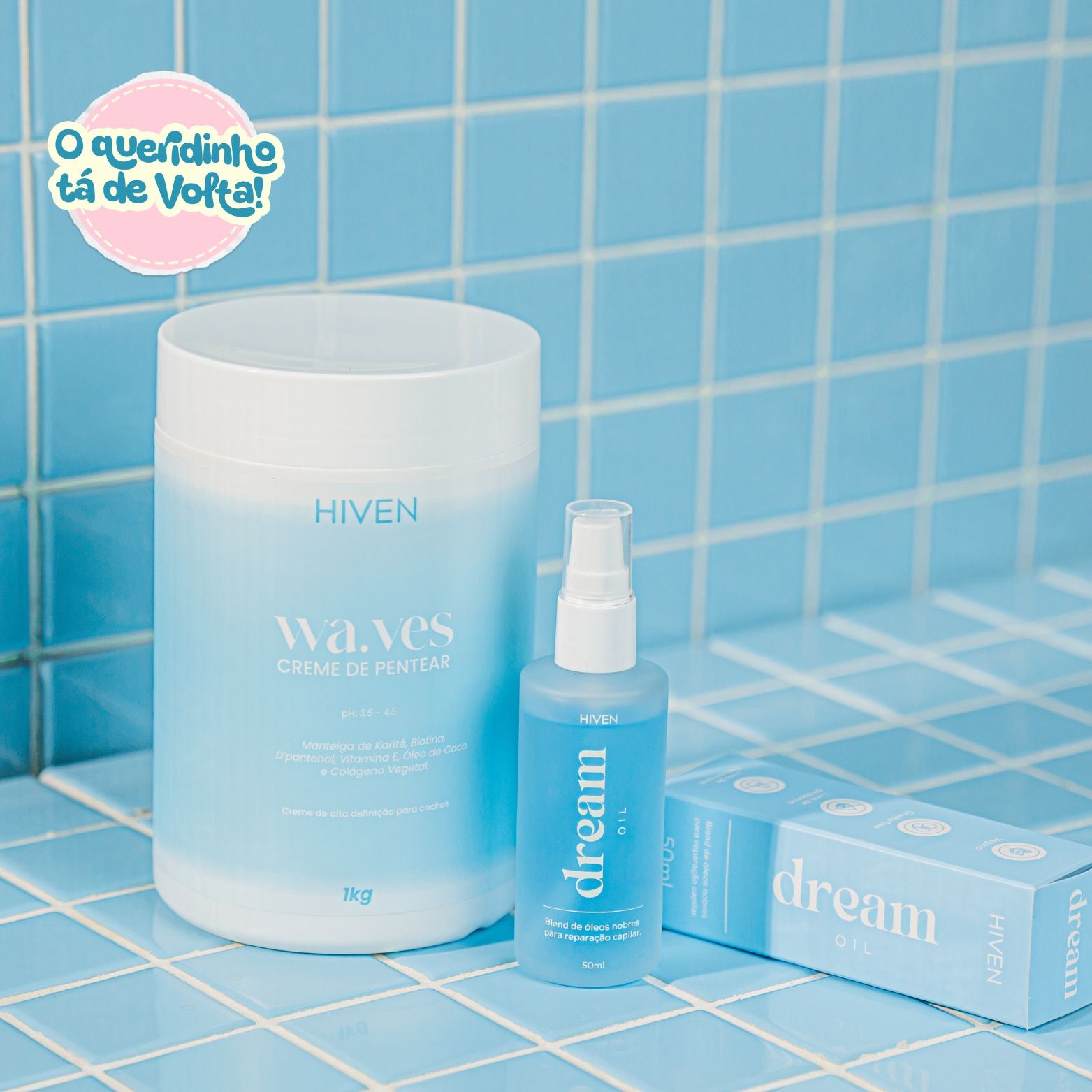 Dream Oil + Creme Waves 1KG
