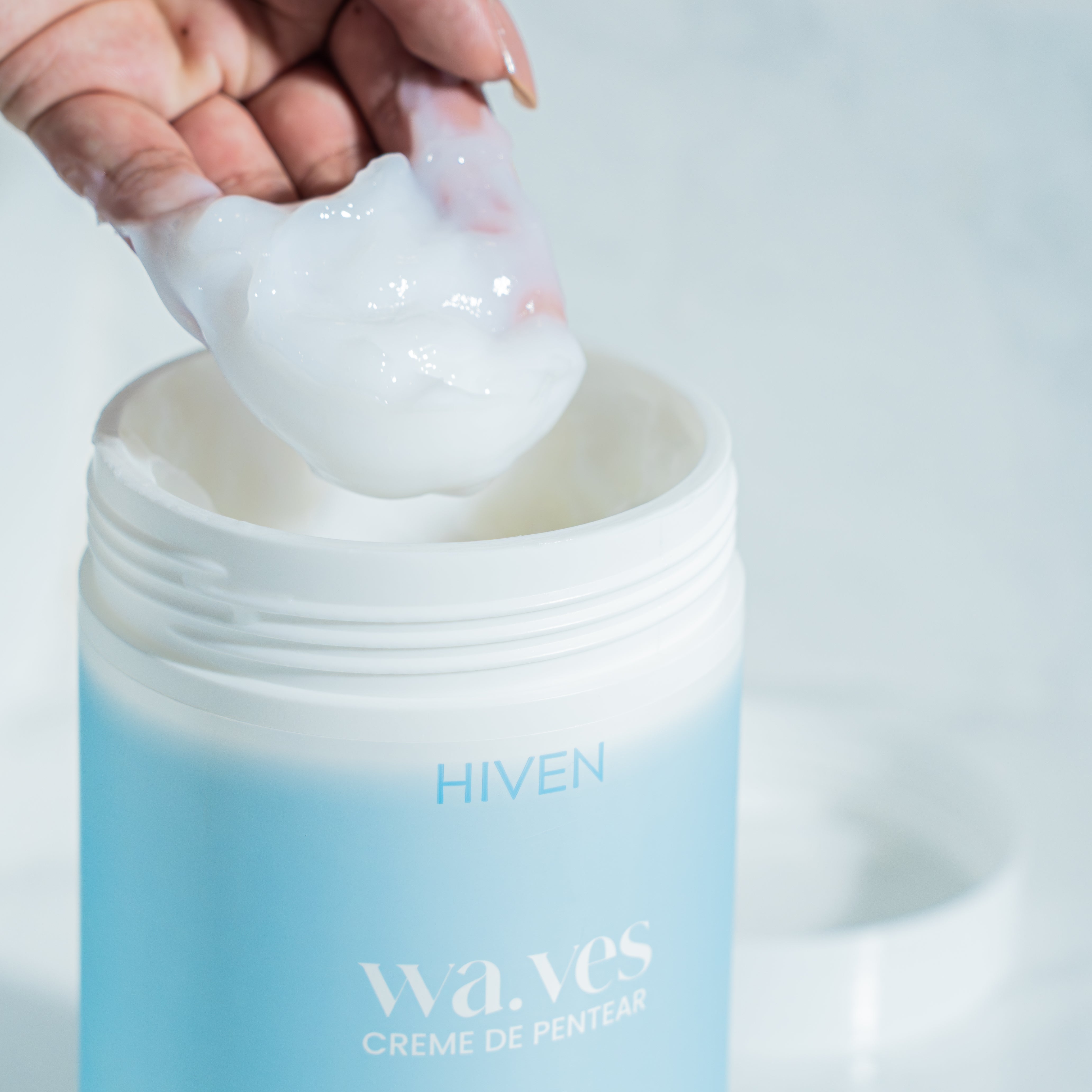 Creme de Pentear Waves 1kg + Waves 500ml