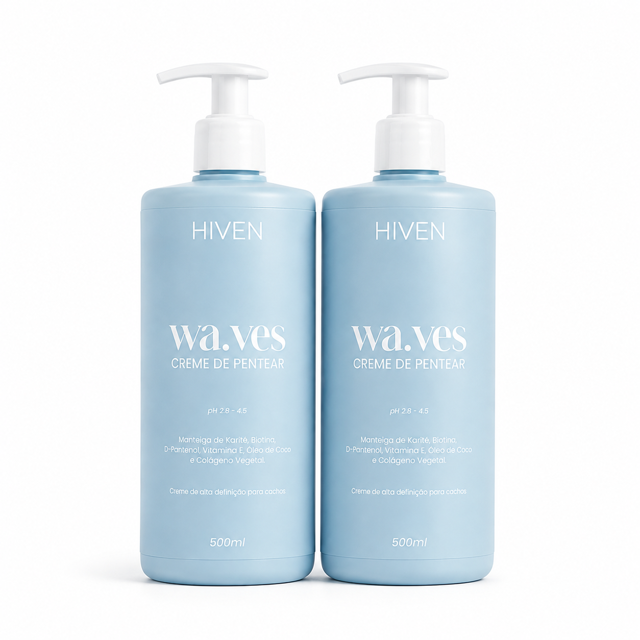 2 Cremes de Pentear Waves 500ml