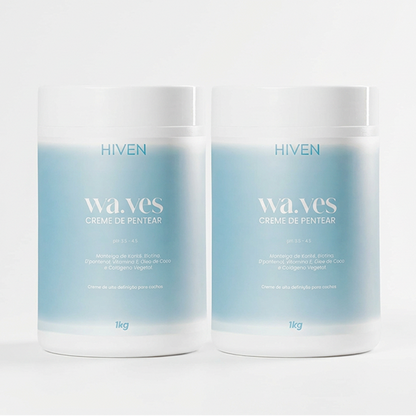 Combo: 2 Cremes Waves de 1KG