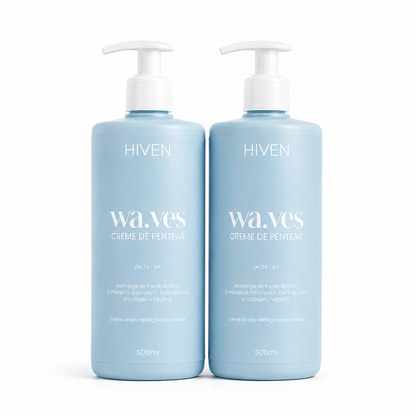 2 Cremes de Pentear Waves 500ml