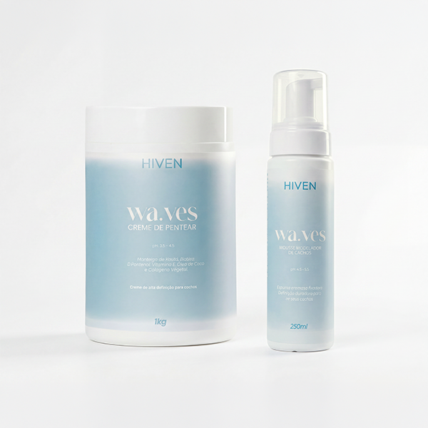 Creme de Waves 1KG + Mousse Waves 250ML